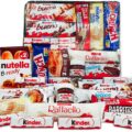 Bandeja de chocolates variados Kinder, Nutella y Rafaello
