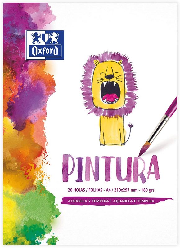 Bloc A4 para Acuarela Y Tempera Oxford