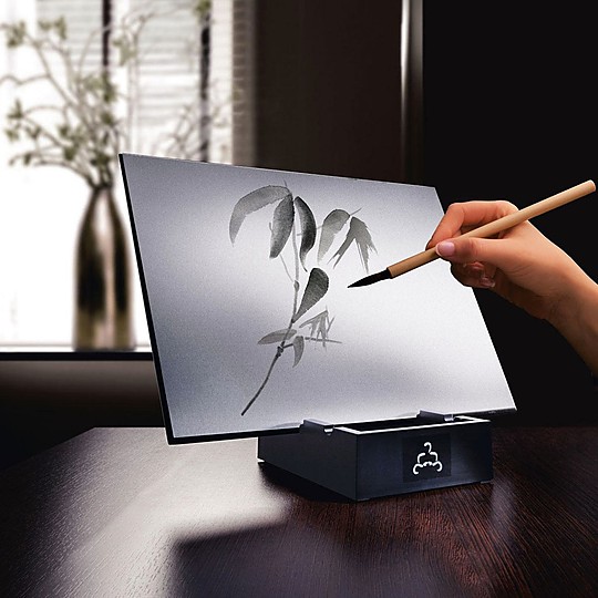 Buddha Board la tableta para hacer pinturas efímeras