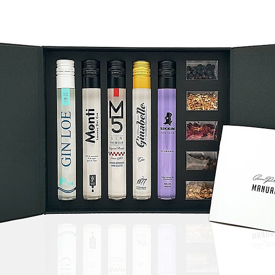 Caja de degustación de ginebras españolas premium