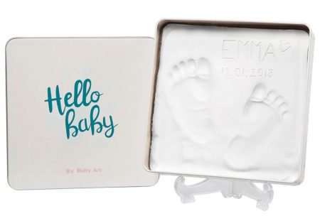 Caja para marcar huellas de bebe de Baby Art