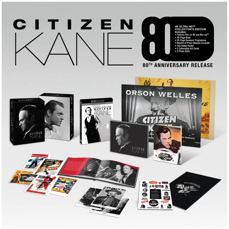 Ciudadano Kane Edicion de Coleccionista 80 Aniversario en 4K Ultra HD