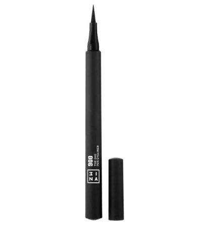 Delineador de ojos 24H negro intenso de 3Ina