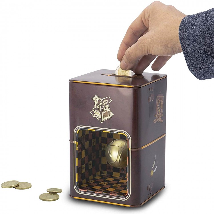 Hucha de Harry Potter Snitch dorada