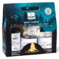 Kit para preparar chocolate caliente y nubes