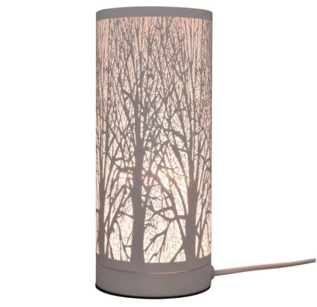 Lampara de mesa INSPIRE Forest E14 blanca