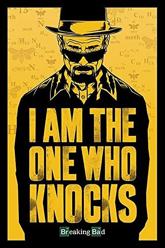 Poster Breaking Bad I am the one who knocks