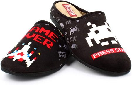 Zapatillas retro Space Invaders de Rodevil