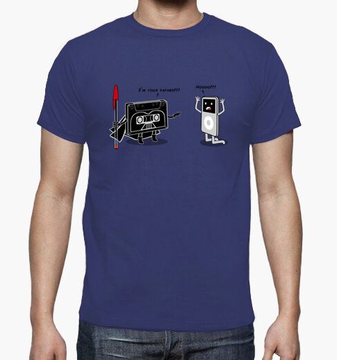 camiseta cassette a ipod im your father