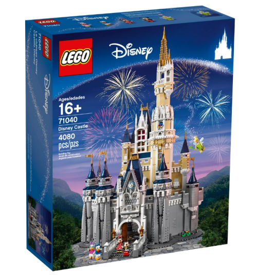 castillo disney de lego