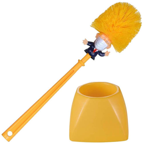 cepillo inodoro donald trump