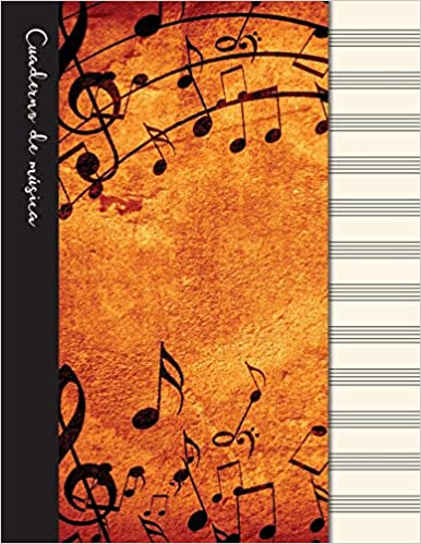 cuaderno de pentagramas