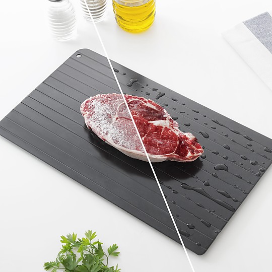 placa de descongelacion rapida de alimentos
