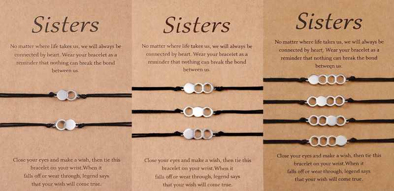 pulsera sisters de cheerslife