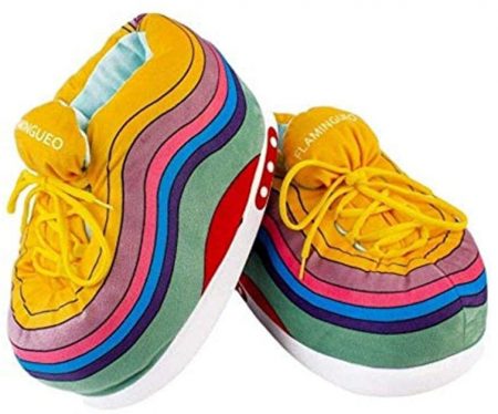 zapatillas de andar por casa flamingueo